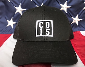 Free personalization custom square design, company, fire department hat, simple embroidered firefighter hat
