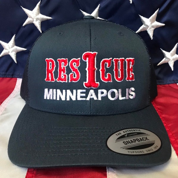 Free personalization custom Rescue and city fighter station American flag hat, fire cap, custom fire fighter gift embroidered hat