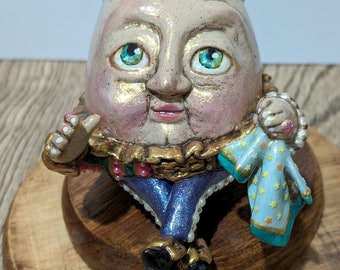 タグ付美品★ロージーモンスター Humpty Dumpty tops ネイビー Little Red Hairy Humpty Dumpty. Cold Porcelain Humpty. Handmade