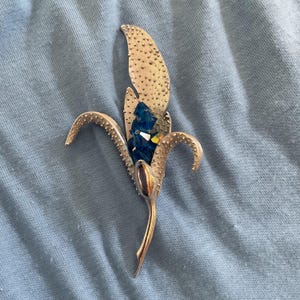 A flower pin