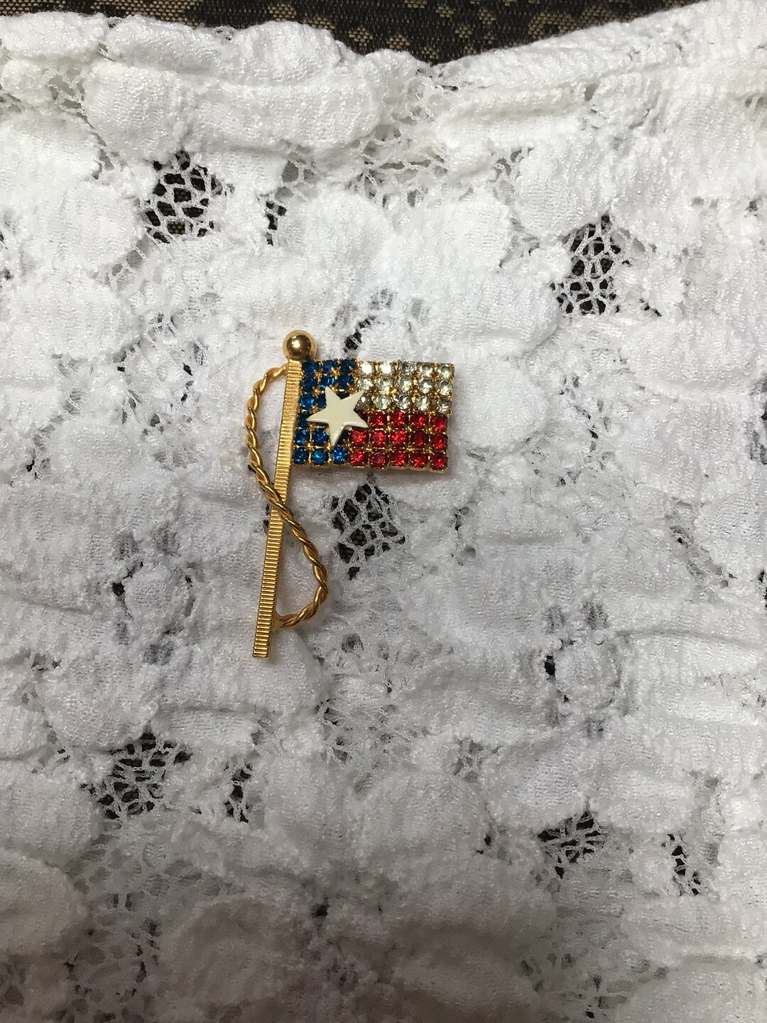 Flag Pin - Etsy