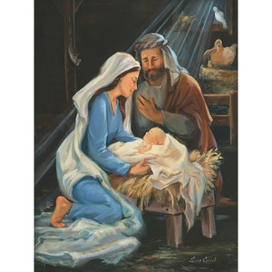 Birth Of Christ  by Susan Comish