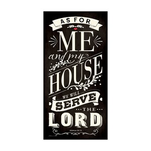 Joshua 24:15 As for Me and My House Art by Stephanie Marrott