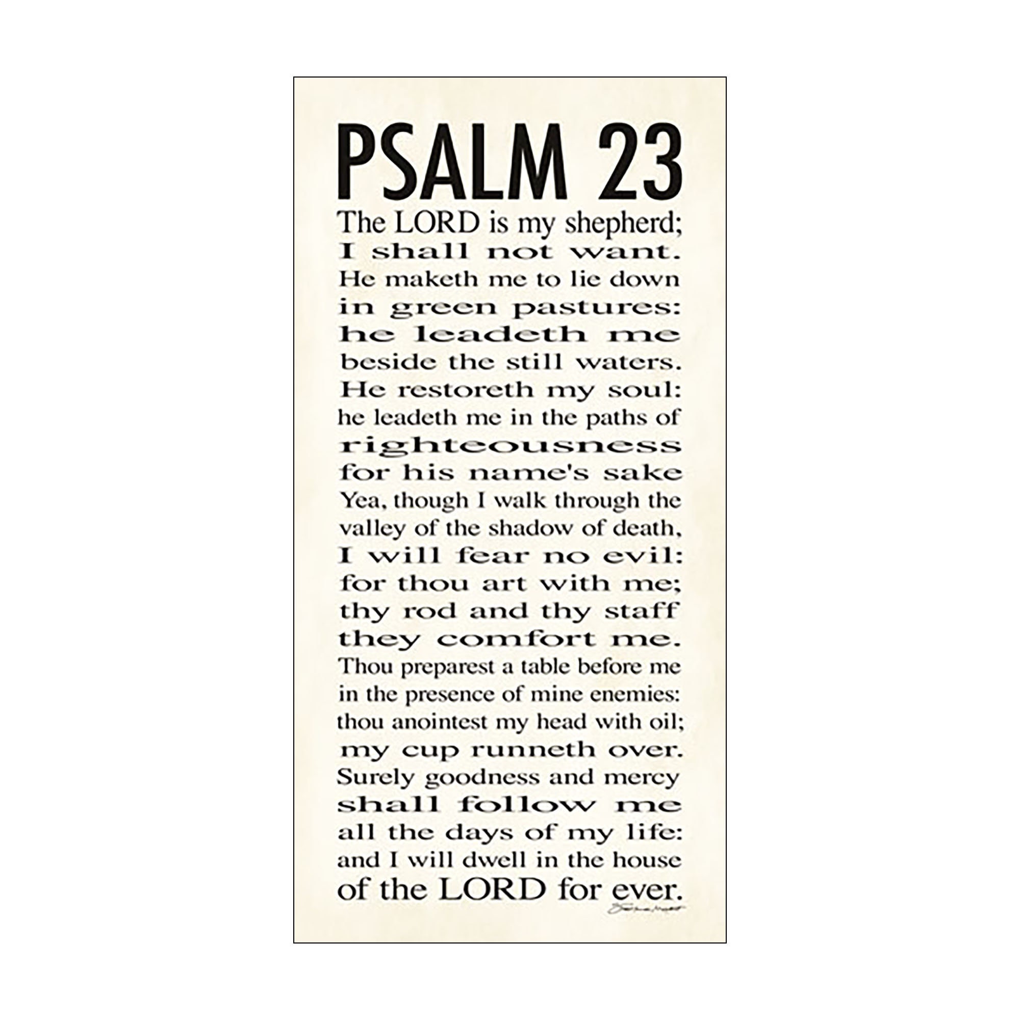 Psalm 23 Images