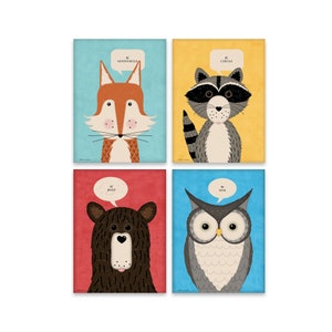 Animal Wisdom 4 Set by Stephanie Marrott