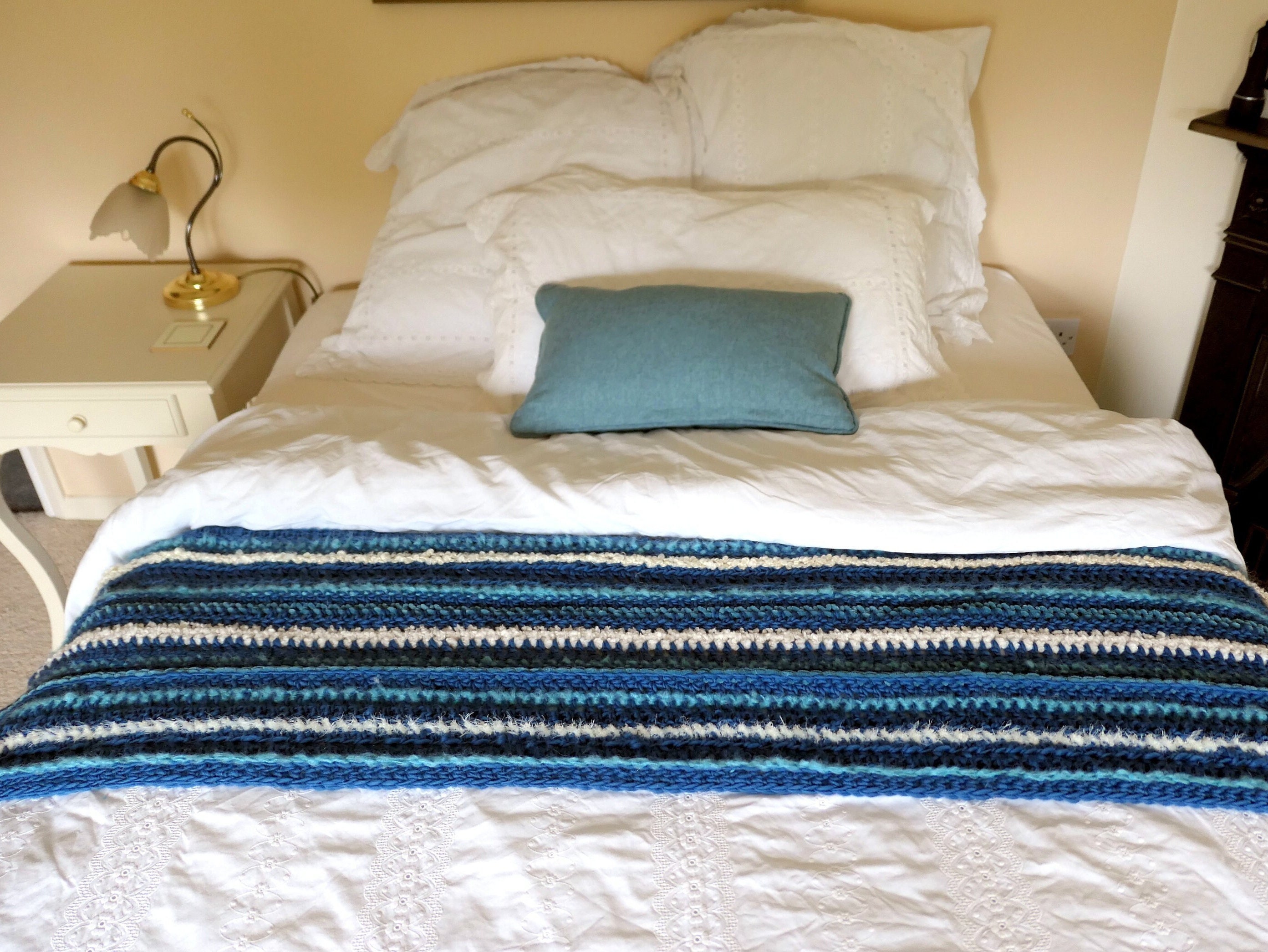End of Bed Throw Etsy