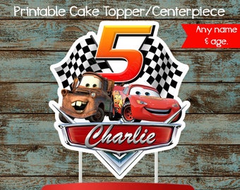 Cars Cake Topper Etsy