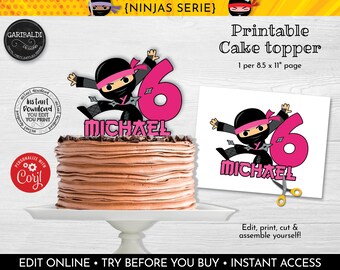 Ninja Warrior Cake Etsy Ninja Warrior Cake Etsy
