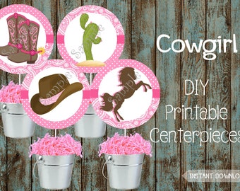 Cowgirl Baby Shower Decorations Cowgirl Banner Its A Etsy