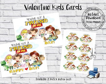 Kids Valentine Cards Etsy - critical strike roblox valentine skins