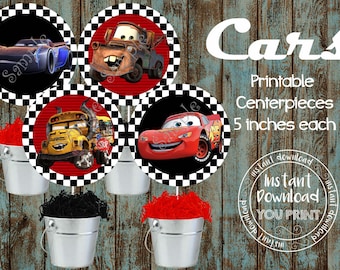 cars birthday party etsy