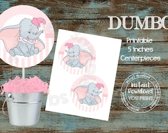 dumbo baby shower for girl