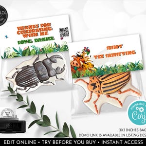 Editable Lion King Favor Tag Lion Baby Shower Slimy yet Satisfying Thank you Bag Topper Safari Cookie Card Digital Download Printable DLK