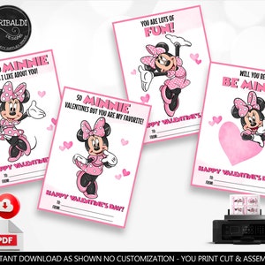 Valentinstag Kinderkarten Valentinstag Druckbare Tags Klassenzimmer Schule Austausch Lehrer Valentinstagskarten Süße Maus Valentines GL