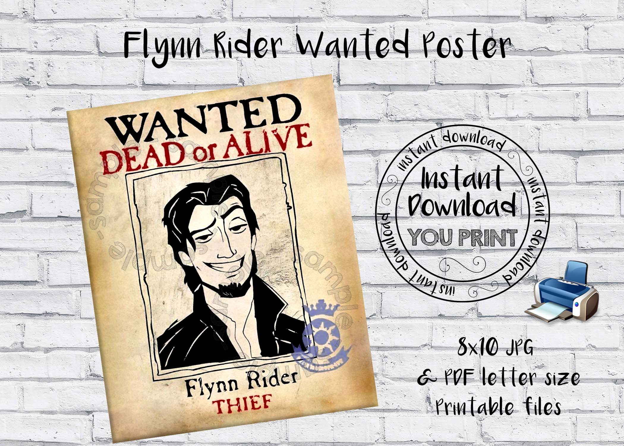 flynn-rider-wanted-poster-printable