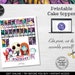 Editable Nightmare Before Christmas Cake Topper Printable Nightmare ...