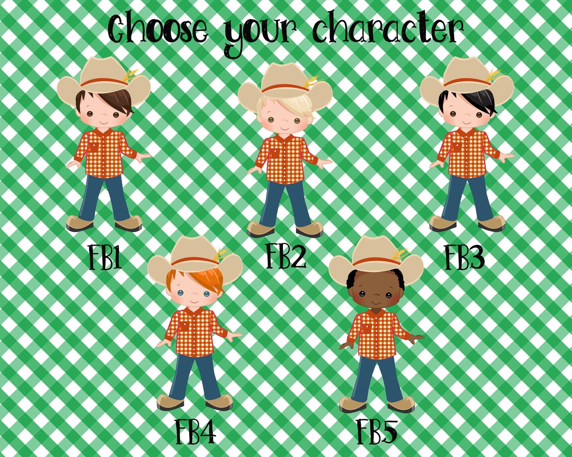 Editable Tractor Cake Topper Printable Farm Cake Topper Farm - Etsy