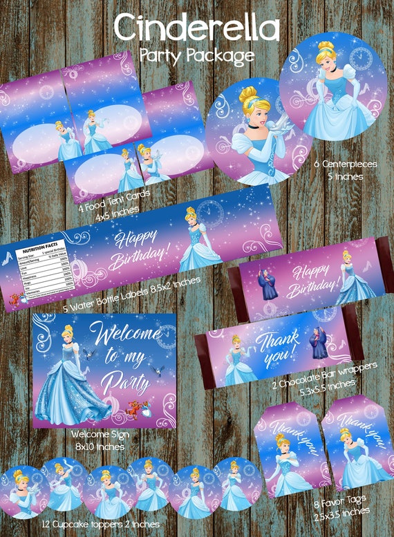 Disney Princess Cinderella Birthday Party Table Confetti 1 Pack W