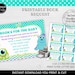 Nightmare Before Christmas Diaper Raffle Insert (Download Now) - Etsy