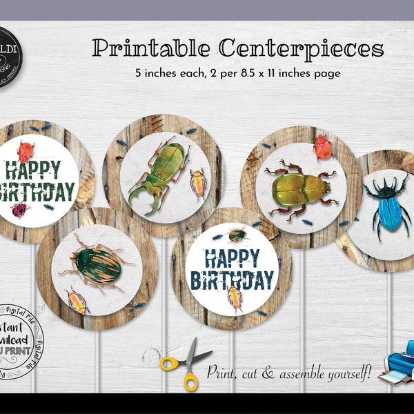 Insect Centerpiece - Etsy