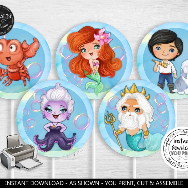 Mermaid Centerpieces - Etsy