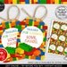 Editable Building Blocks Favor Tags, Printable Building Bricks Thank ...
