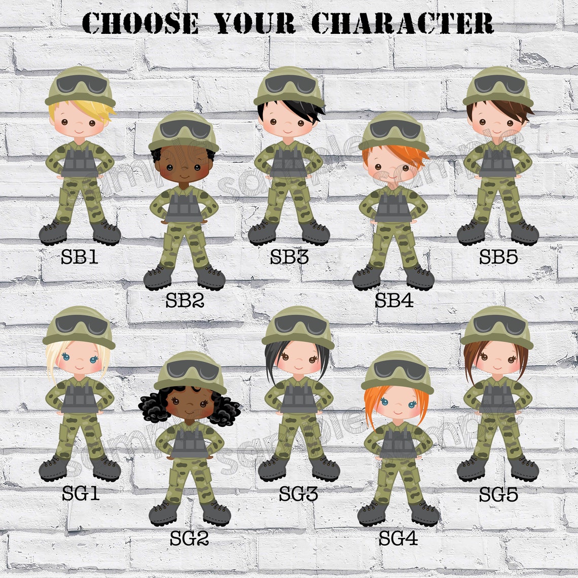 Soldier Cake Topper Army Cake Topper Soldier Printable Etsy