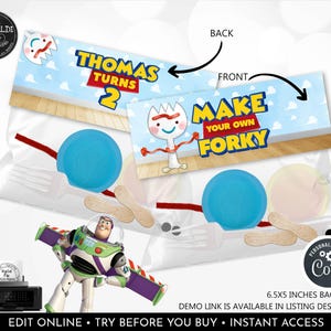 Toy Story Make Your Own Forky Bag Topper Toy Story Forky Bag Holder Toy Story Party Favor Bag Labels Editable Custom Digital Printable Create your own Forky Bag Topper Forky Bag Toy Story 5 birthday Party Editables Forky Bag Forky Template DIY Forky Gift tag Toy Story Birthday Party Favors Toy Story Printables Toy Story Instant download Toy Story Forky Editable Gift Bag Topper Holder Digital Forky Gift tags Toy Story Baby Shower Gift labels