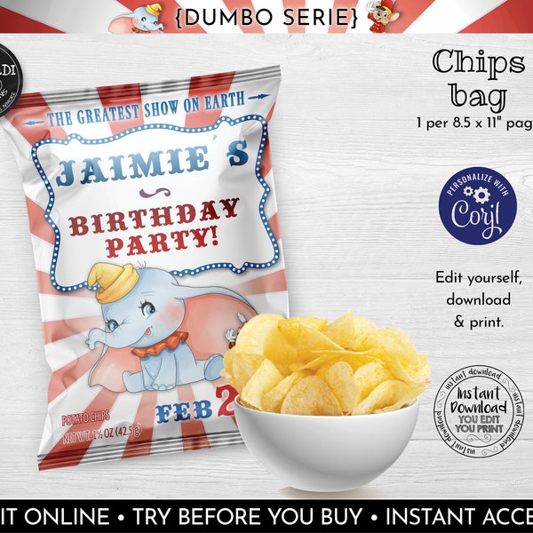 Dumbo Party Favor - Etsy