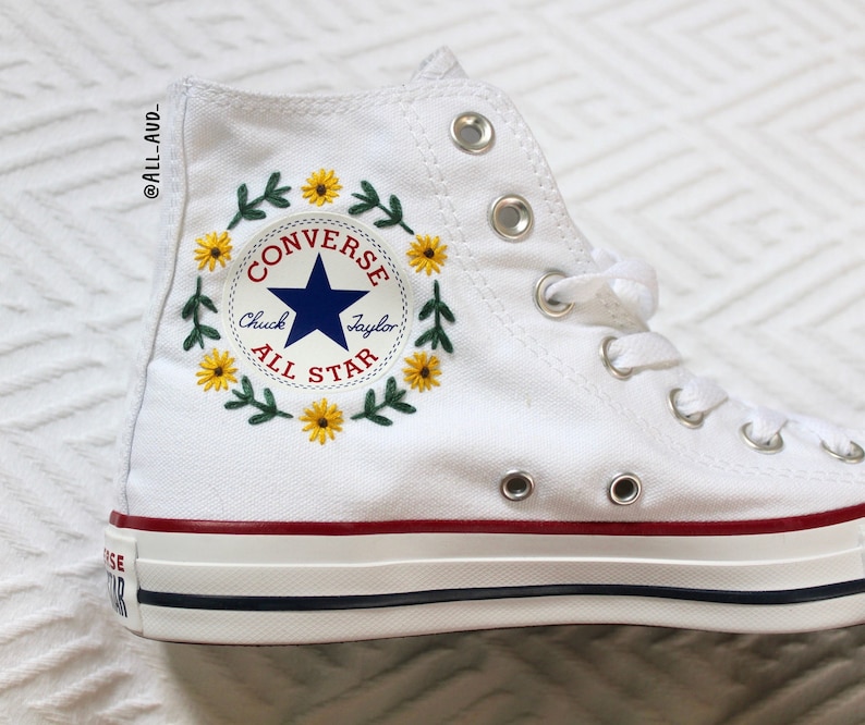 converse high tops embroidered