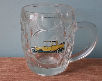 Rolls Royce 1/2 Pint Beer Ale Mug Glass