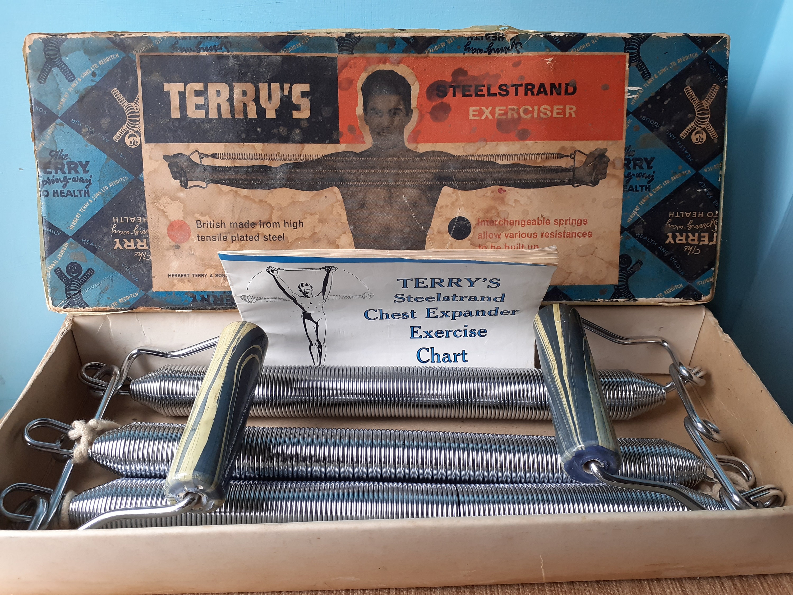 Vintage chest expander sale