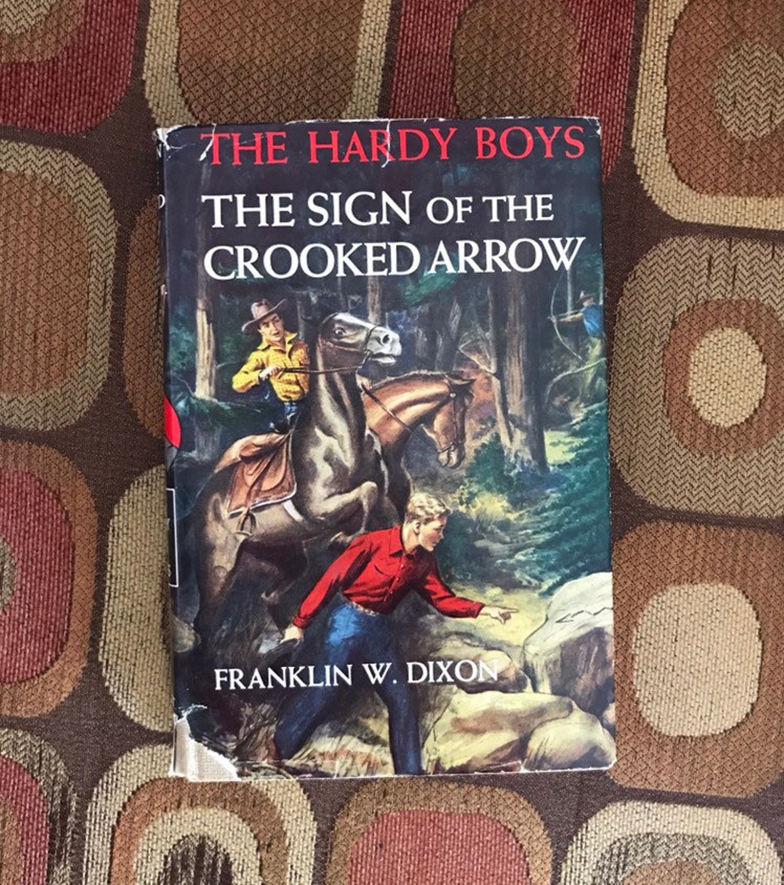 Vintage Hardy Boys Book the Sign of the Crooked Arrow 1949 Etsy