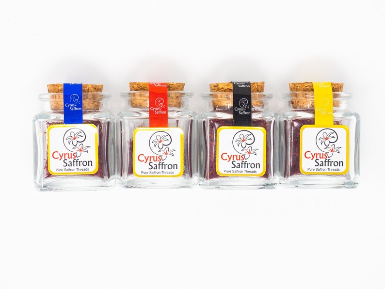 Saffron Organicusa Grown Saffron 2224 Karat 5 Gram Jar Etsy
