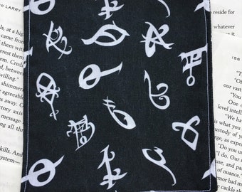 Small Rice Bag - Shadowhunter Rune Cotton Pattern