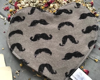 Sleep Sachet - Stylish Belgian Mustache Flannel