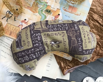 Rice Eye Mask - Egyptology Dual Cotton Pattern