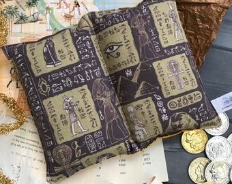 Medium Rice Bag - Egyptology Dual Cotton Pattern