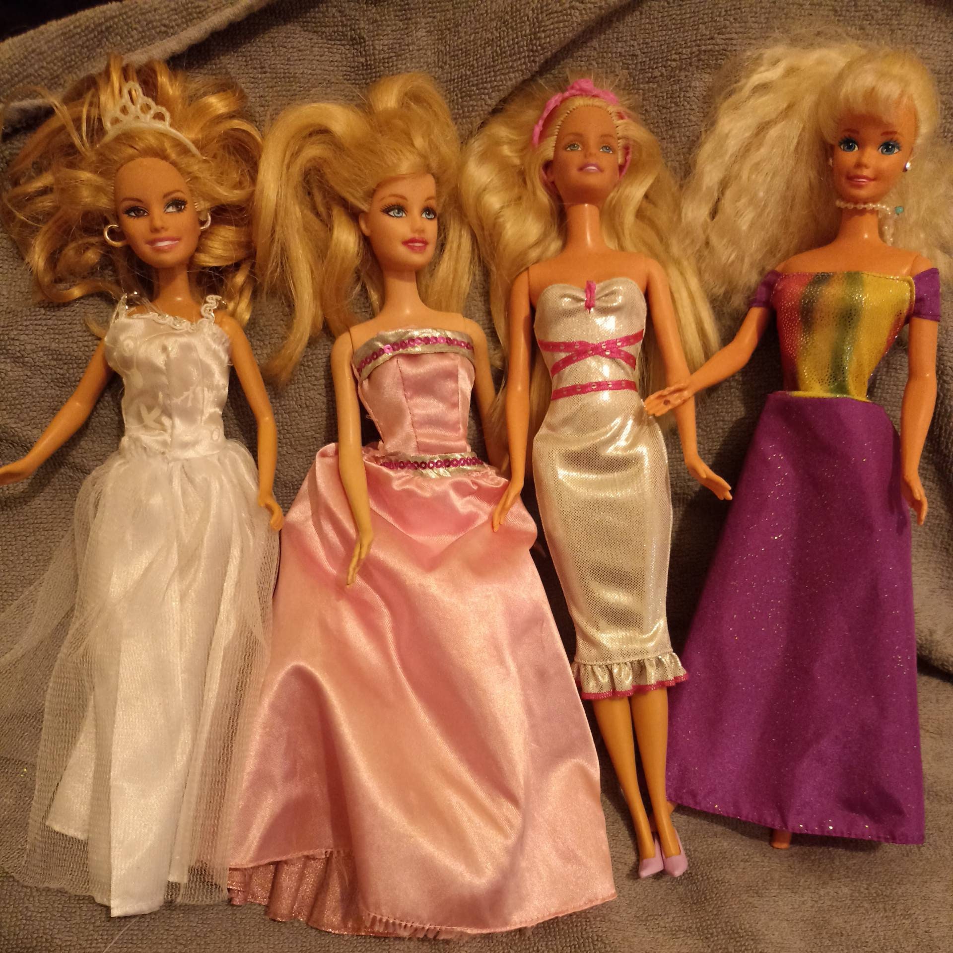 4 Vintage Barbie Dolls 1980s 1990s 2000s - Etsy