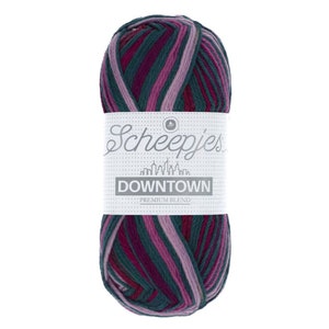 Scheepjes Downtown  sock yarn 50g/200m, 416 East Avenue