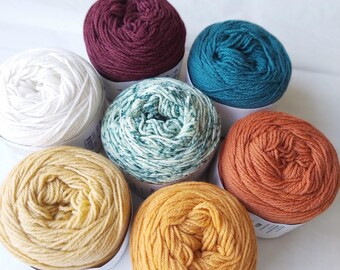 Filato per calzini in morbida lana merino, collezione classica Rosarios4 50 g - 185 m