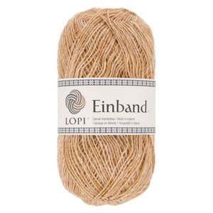 Filato Lopi Einband, Lace Wool - Islandese, 50g/250m, 9075 Pecan Heather
