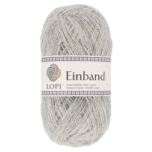 Filato Lopi Einband, Lace Wool - Islandese, 50g / 250m, 1026 Ash Heather