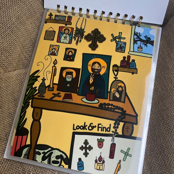 Dry-erase Church Activity Book