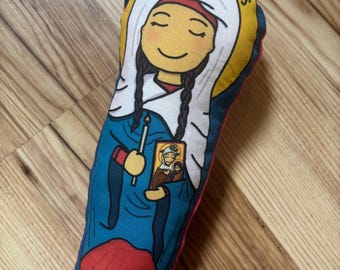 Santa Genoveva de París - Icono adorable y amiga