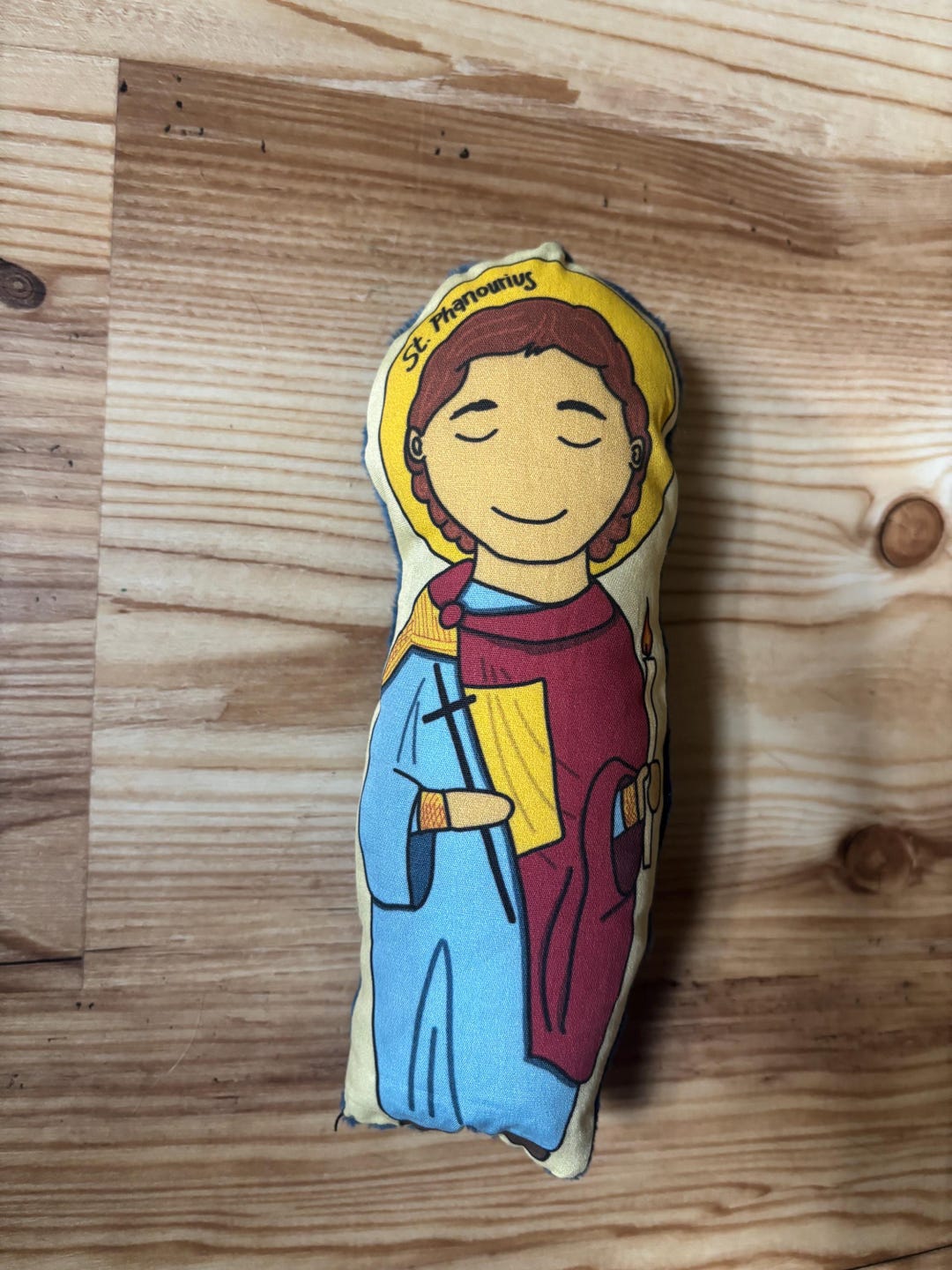 Fresh Look at St Phanourios Cuddly Icon Friend