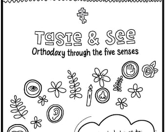 Gustar y ver: La ortodoxia a través de los cinco sentidos - Cuaderno de ejercicios imprimible