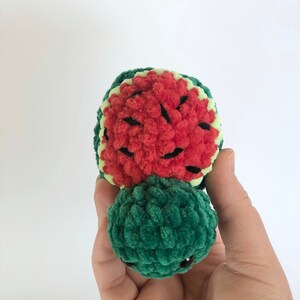 5-in-1 Mini FruiTurtle PDF Digital CROCHET PATTERN in English crochet turtles, turtle pattern, crochet fruit turtle image 6