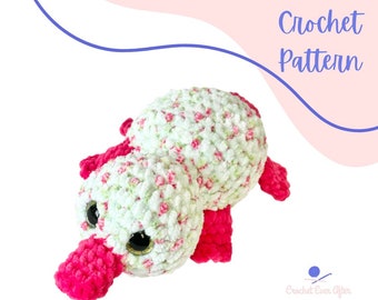 Patty the Platypus Crochet Pattern: Amigurumi Plushie (PDF Digital)