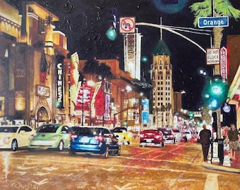 Giclee firmado a mano sobre lienzo "Nuestra capucha Pre-Covid: Screwy Ballyhooey"